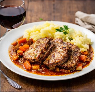 Spanische Kohlrouladen mit Chorizo, Rotwein und Speck