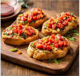 Bruschetta vom Ciabatta