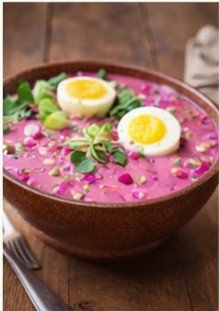 Kalte Rote-Bete-Suppe