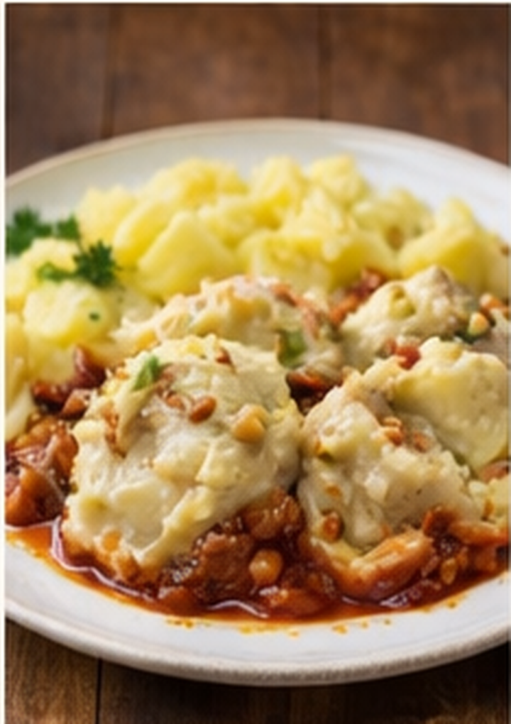 Piroggen mit Sauerkraut-Pilz-Füllung