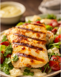 Gegrillter Halloumi