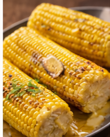 Gegrillte Maiskolben mit Butter