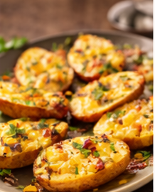 Gegrilltes Baguette oder Ciabatta mit Knoblauchöl